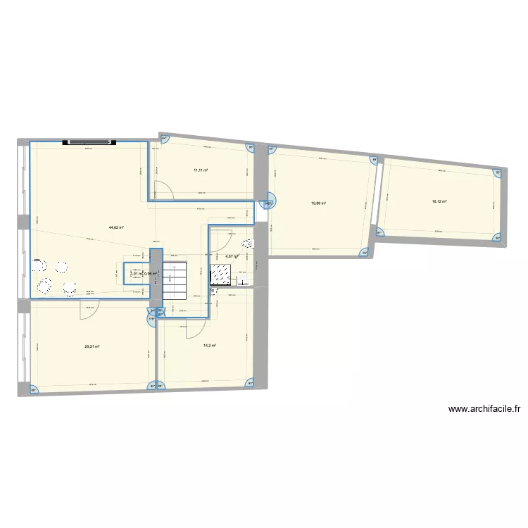 Workspace aménagement. Plan de Workspace aménagement. Plan de