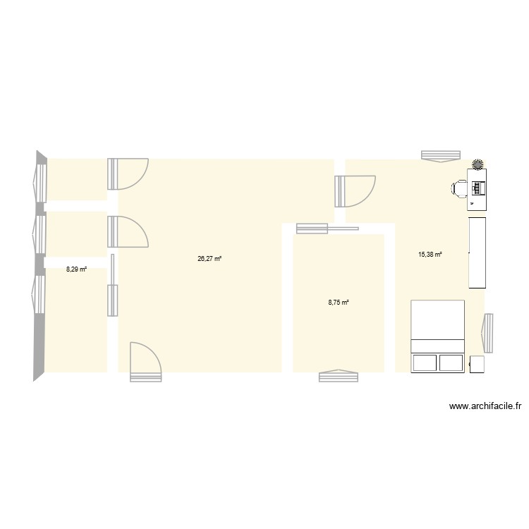 Plan architec CFA Maison 2. Plan de 0 pièce et 0 m2