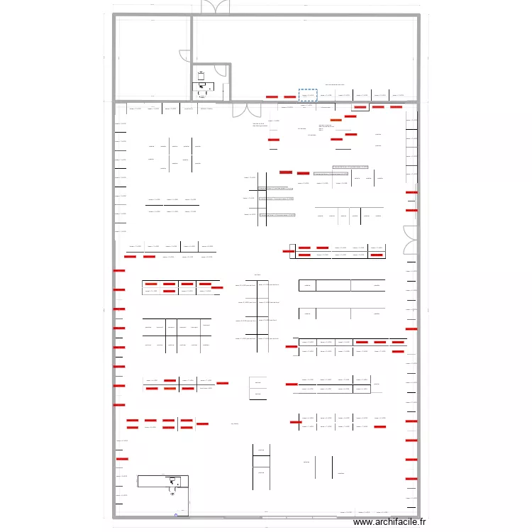 Autun 1 base et hauteur. Plan de 