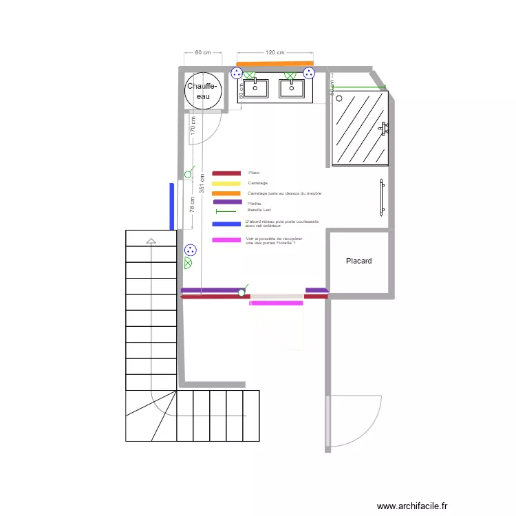 Gardiol - sdb bas V3. Plan de 