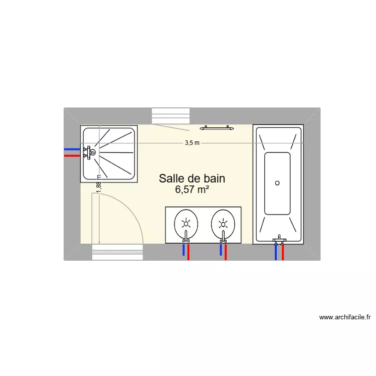 Denotti lynda. Plan de 1 et 7 m² Denotti lynda. Plan de 1 et 7 m²
