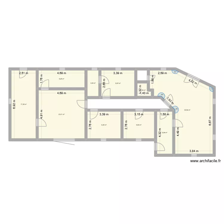 MAISON.jordan. Plan de 10 Pièces et 124 m² MAISON.jordan. Plan de 10 Pièces et 124 m²