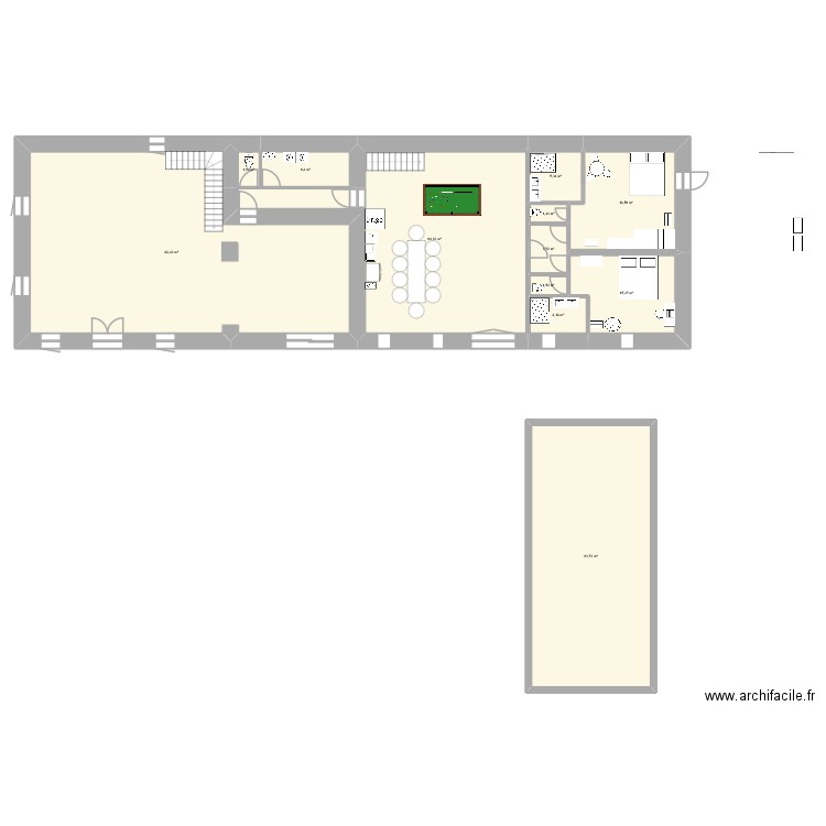 Saint Privat d\'Allier Clément. Plan de 0 pièce et 0 m2 Saint Privat d\'Allier Clément. Plan de 0 pièce et 0 m2