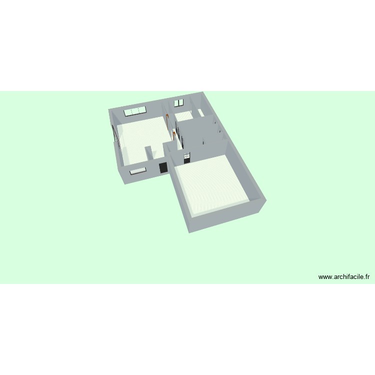Maison MI. Plan de 0 pièce et 0 m2