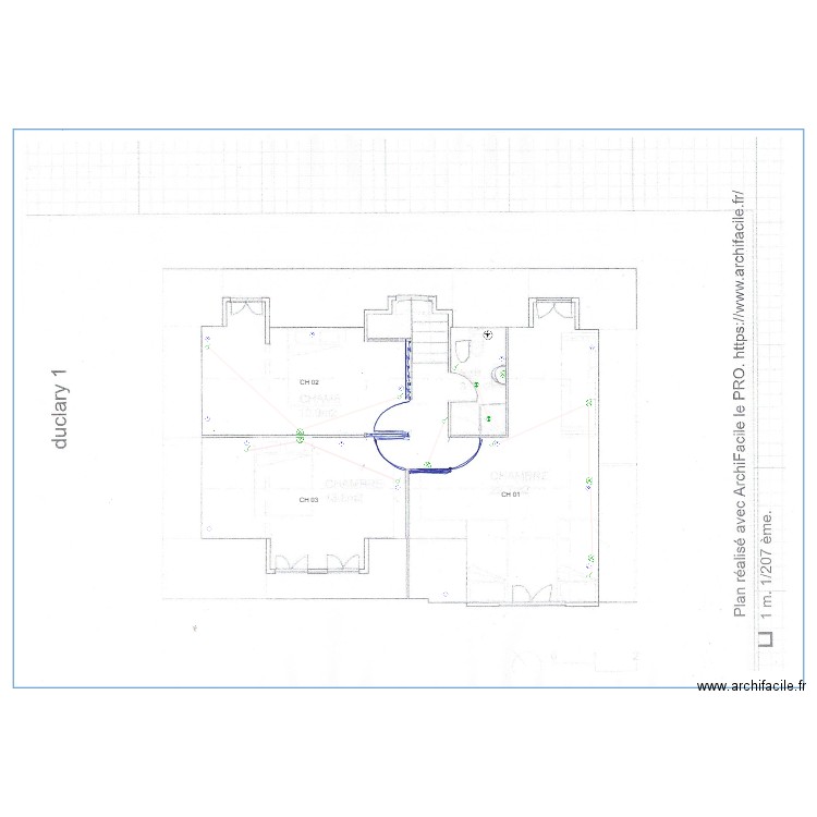 plan elec Duclary. Plan de 0 pièce et 0 m2