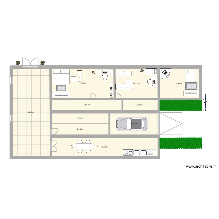 MIKA PLAN. Plan de 0 pièce et 0 m2
