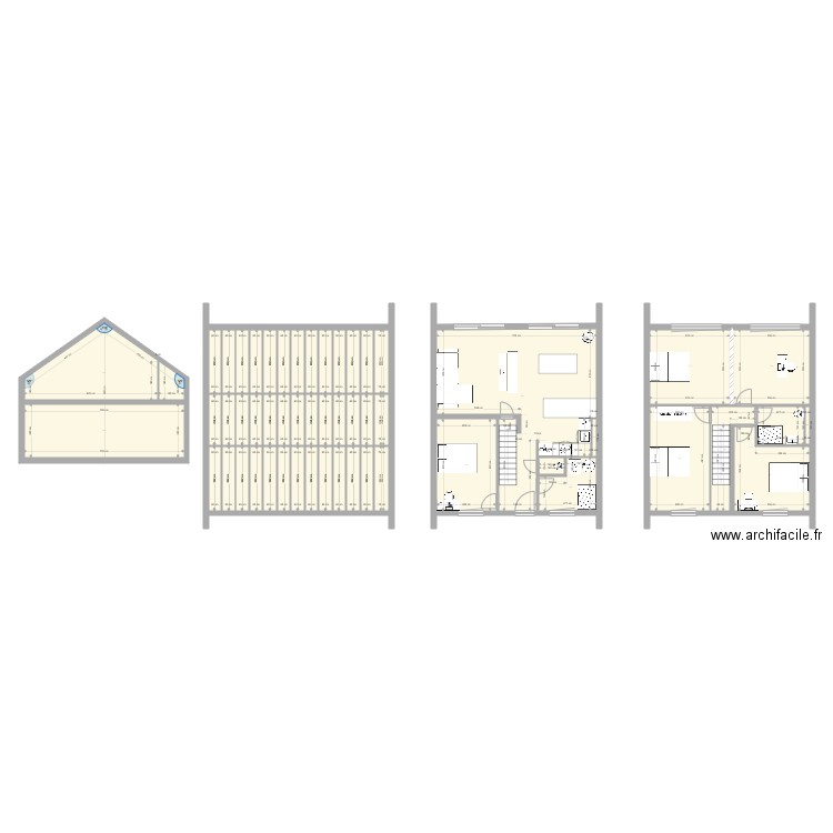 New house 2. Plan de 53 pièces et 224 m2