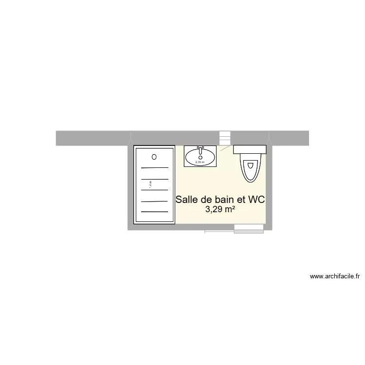 SALDINI - Projet. Plan de 