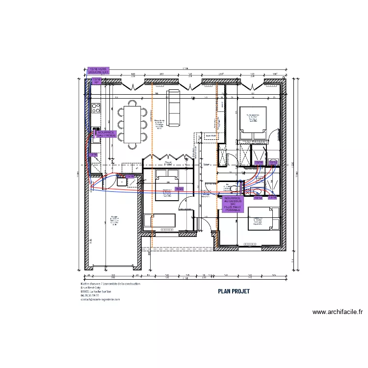 BRUN PLOMBERIE. Plan de BRUN PLOMBERIE. Plan de