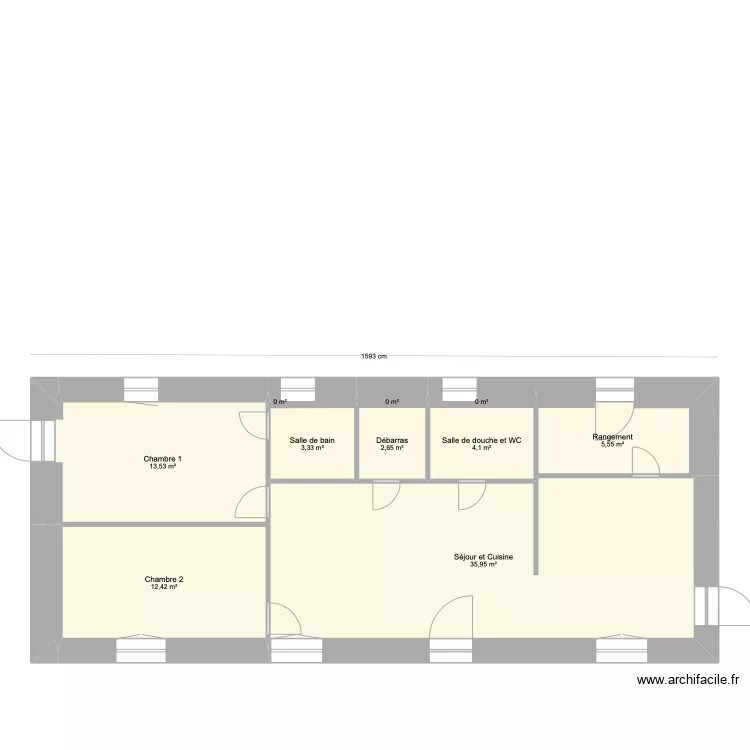 Extension - Plan masse. Plan de 