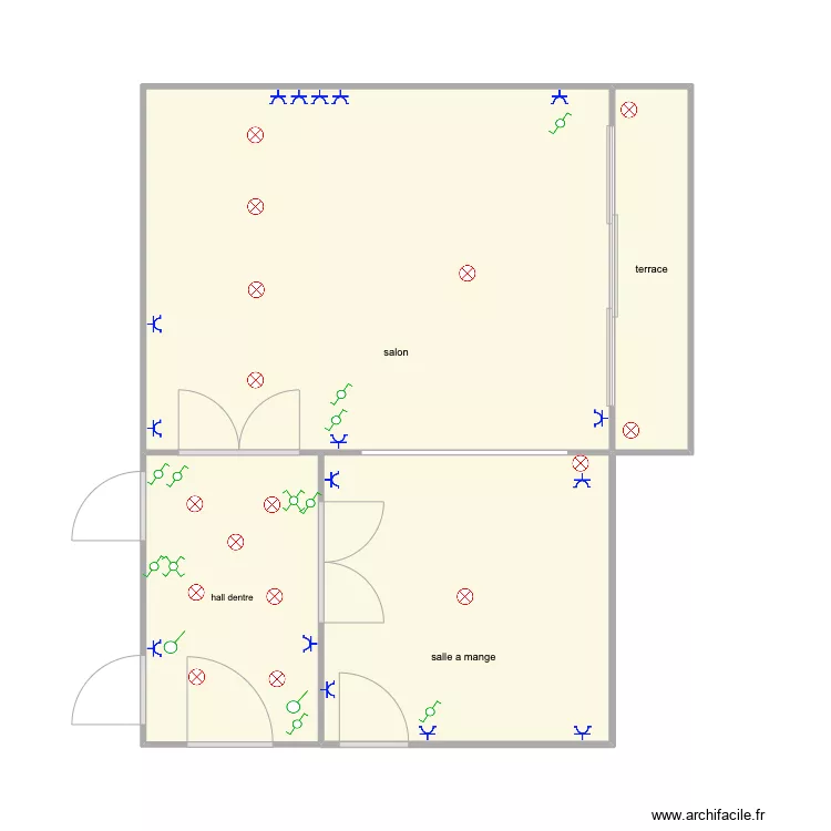 uccle. Plan de 