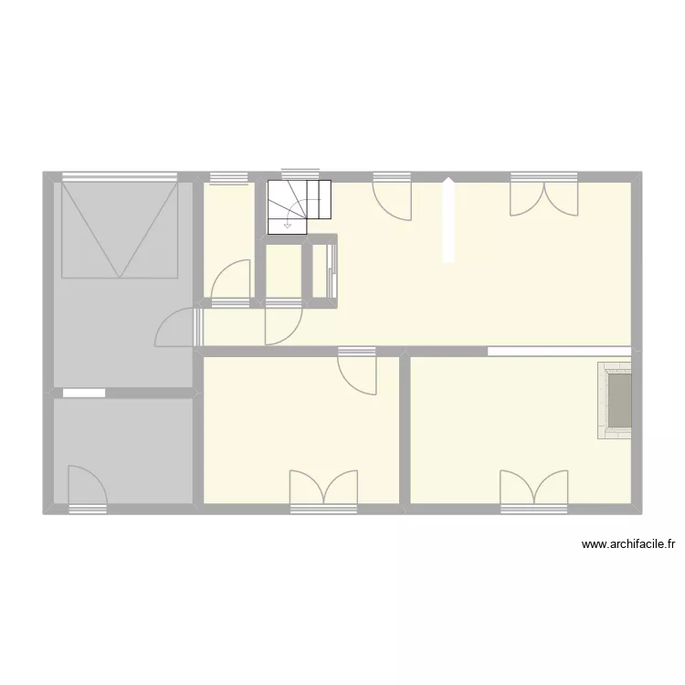 LE GOUSSE - MSA. Plan de 16 pièces et 152 m²