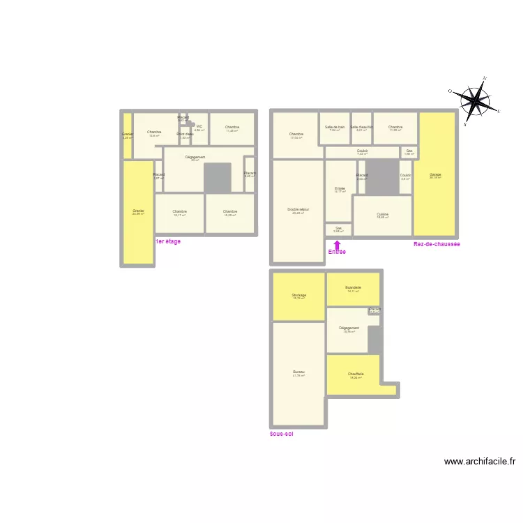 ROYER EULMONT. Plan de 