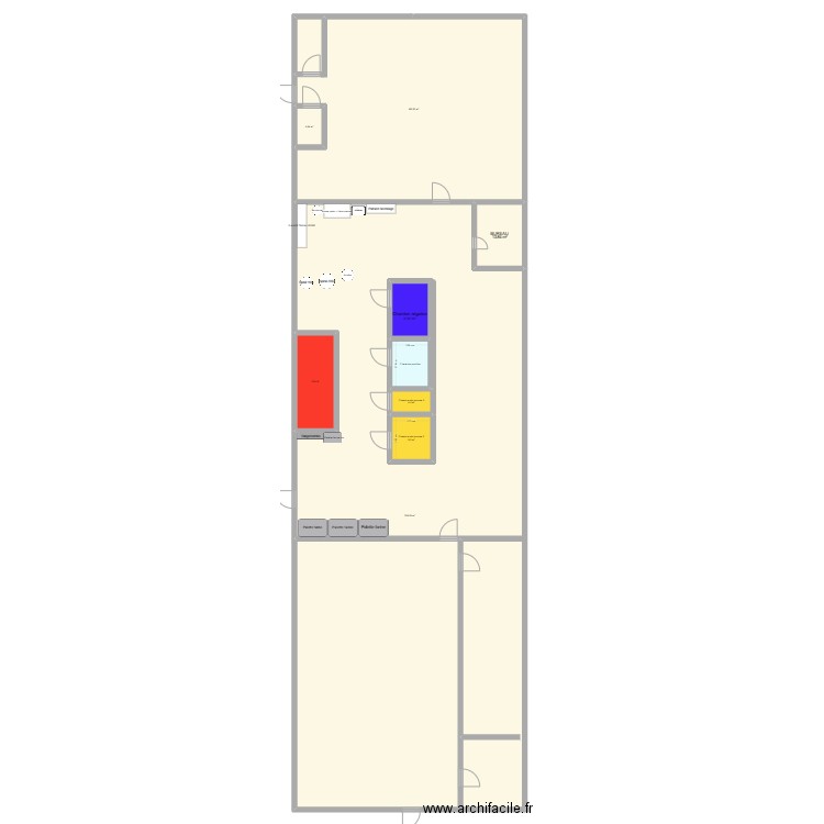 FOURNIL DE SYLVAIN. Plan de 9 pièces et 849 m2