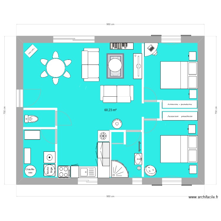 Salignac 3. Plan de 0 pièce et 0 m2