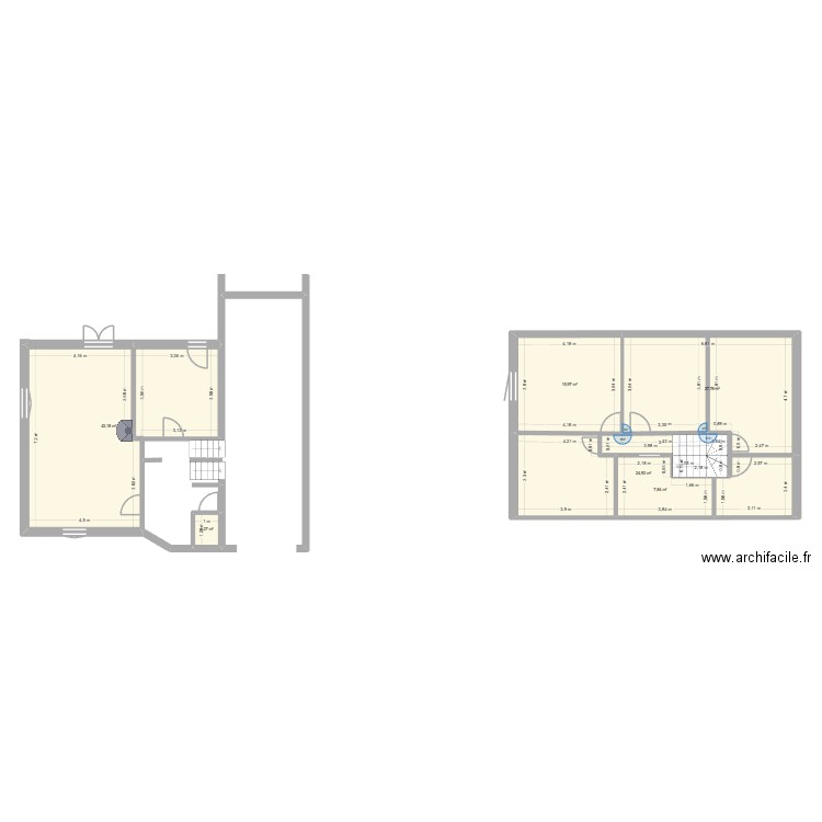 Maison Illkirch. Plan de 6 pièces et 121 m2