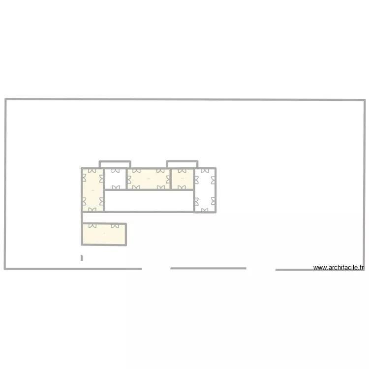 BNL001. Plan de 4 et 152 m² BNL001. Plan de 4 et 152 m²