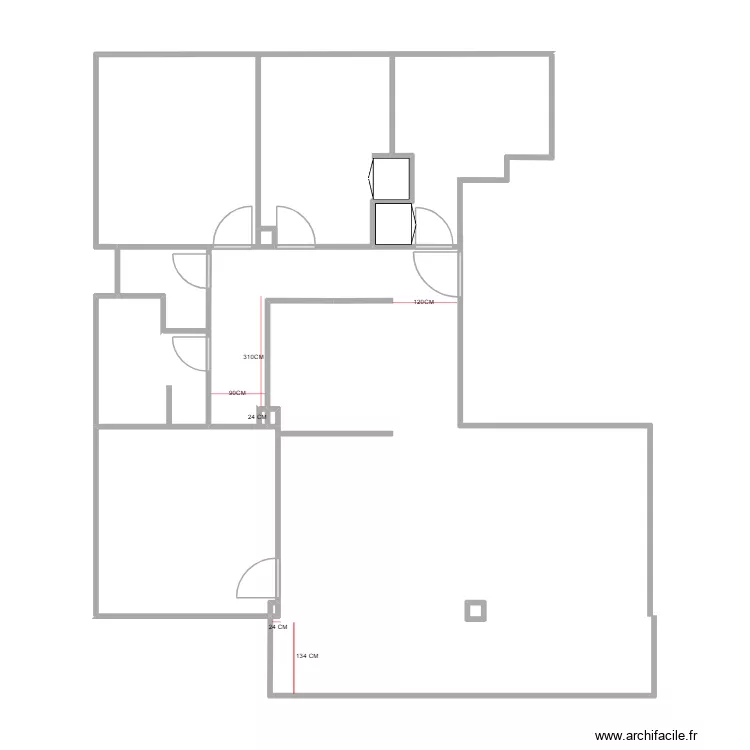 MAUPAS PLOMBERIE. Plan de 8  et 17 m²
