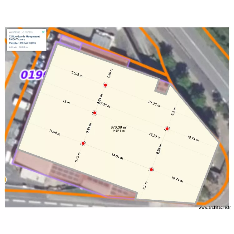 MON BRICO POUZAUGES. Plan de 1 et 870 m² MON BRICO POUZAUGES. Plan de 1 et 870 m²