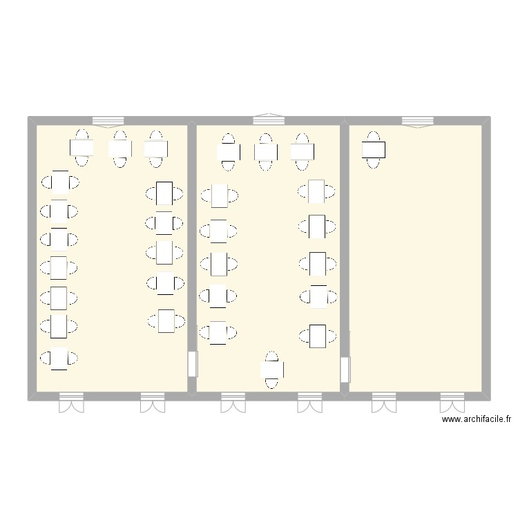 Forum des Aidants 2025. Plan de 3 pièces et 113 m2