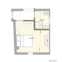 Back bedroom measured dims new shwr 4