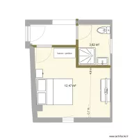 Back bedroom measured dims new shwr 4