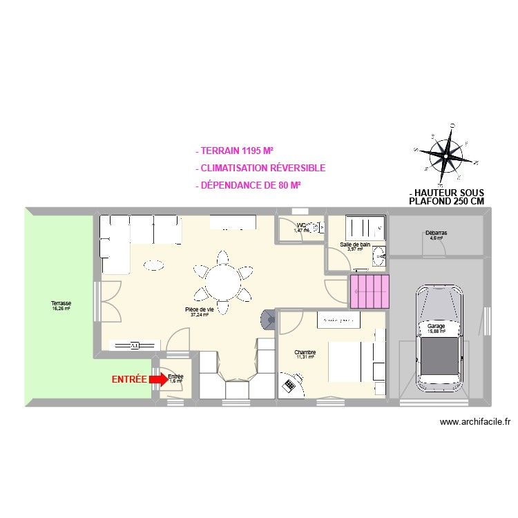 Katia. Plan de 0 pièce et 0 m2