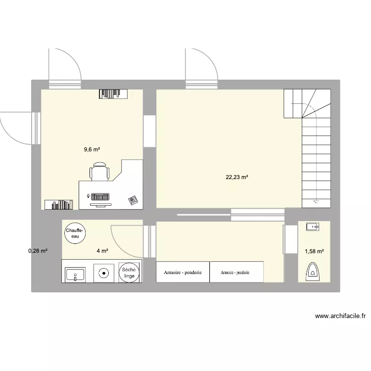 Section Barro V2. Plan de 