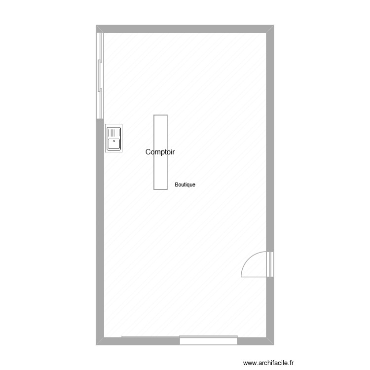 boutique rhum attitude. Plan de 0 pièce et 0 m2 boutique rhum attitude. Plan de 0 pièce et 0 m2