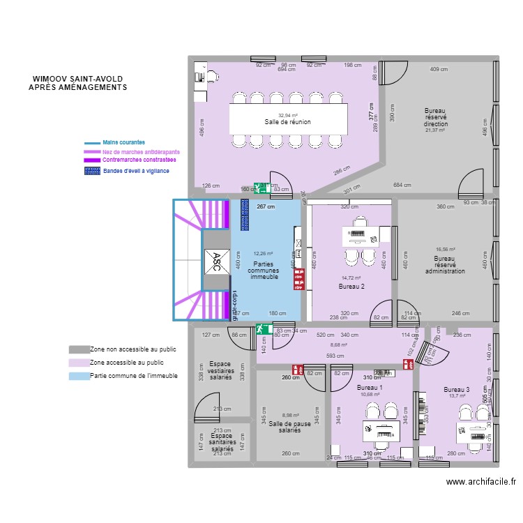 WIMOOV SAINT-AVOLD APRES TRAVAUX. Plan de 0 pièce et 0 m2