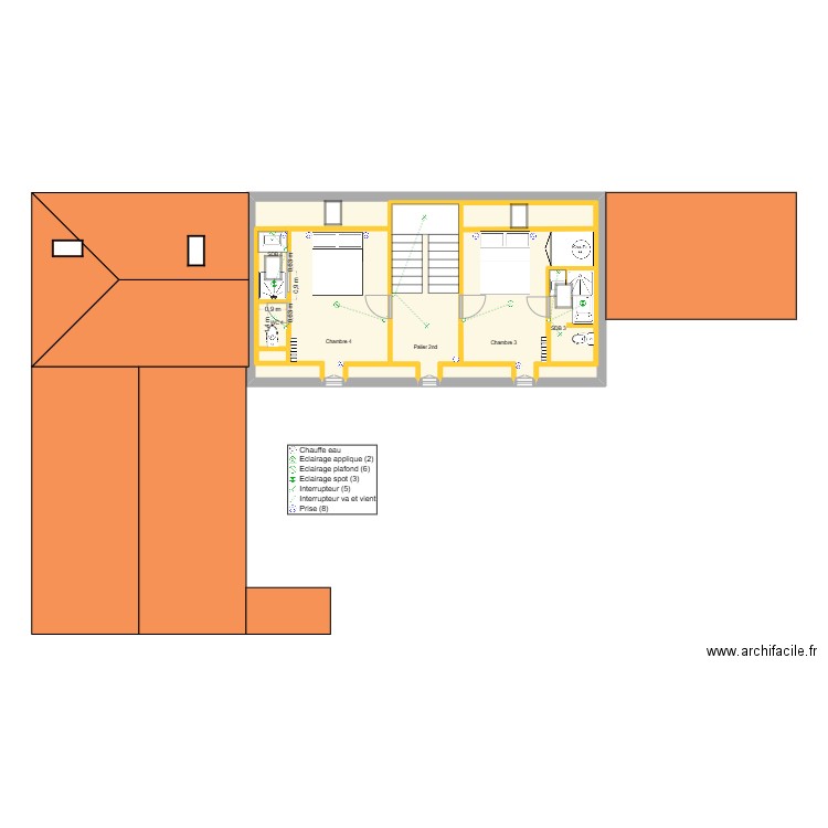 GERM 2ND FINAL. Plan de 11 pièces et 55 m2