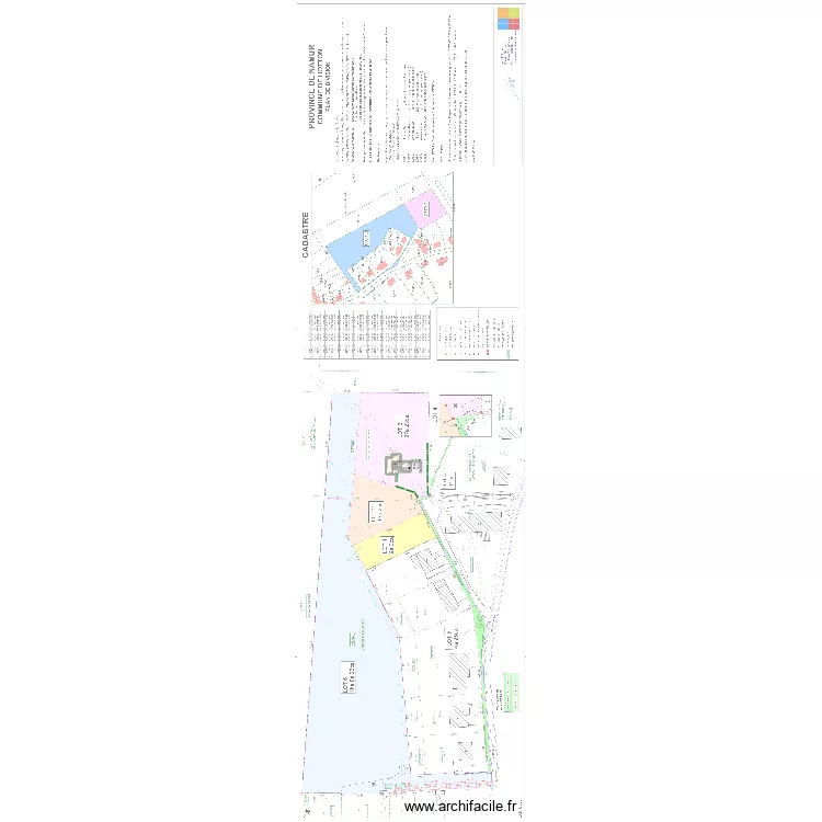 planrdcmarenne. Plan de 7  et 231 m²