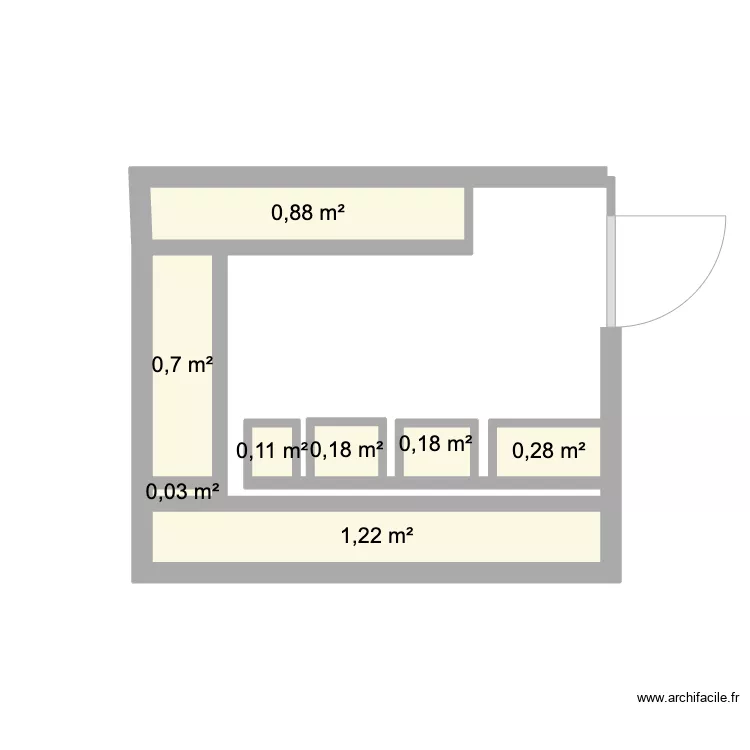 potato tack room. Plan de 