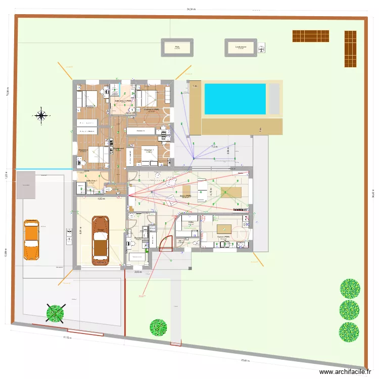 Gorisse PP13 elec spots f. Plan de 20 et 1051 m² Gorisse PP13 elec spots f. Plan de 20 et 1051 m²