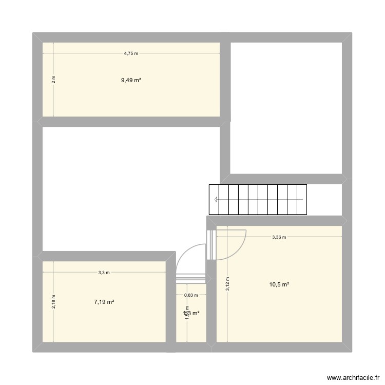 Eta. Plan de 0 pièce et 0 m2