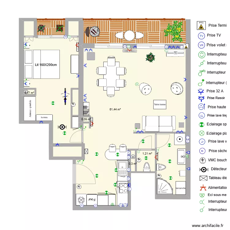 St.Maur. Plan de 