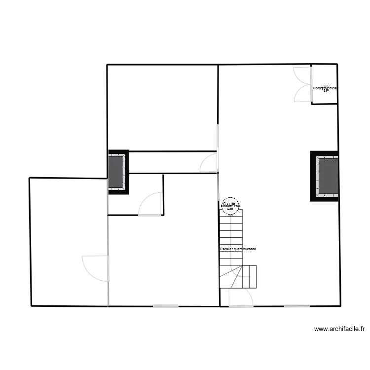 Plan 1 étage. Plan de Plan 1 étage. Plan de