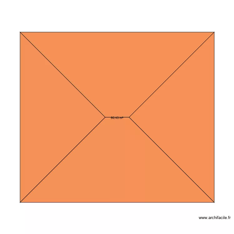 MONSTESQUIEU. Plan de 