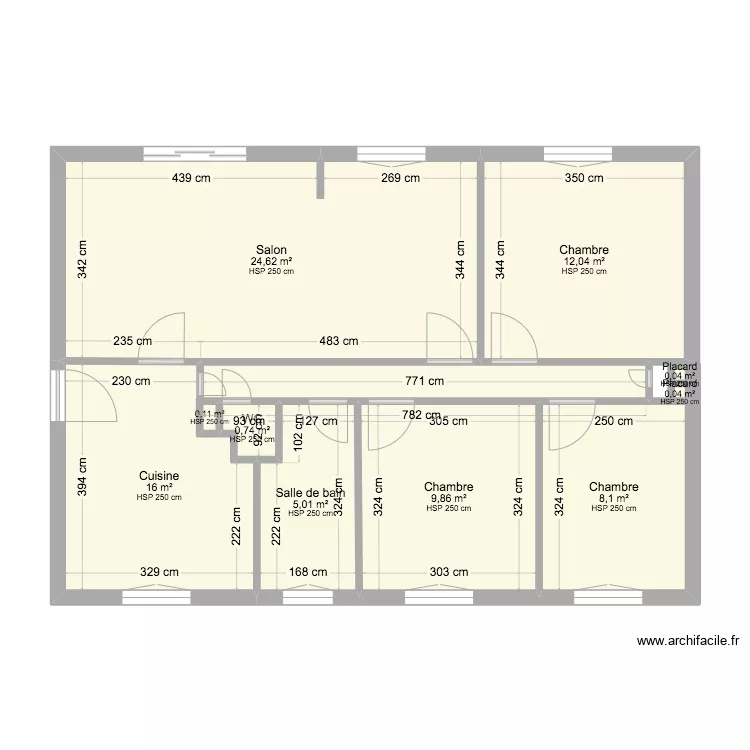 Maison Gotein. Plan de Maison Gotein. Plan de