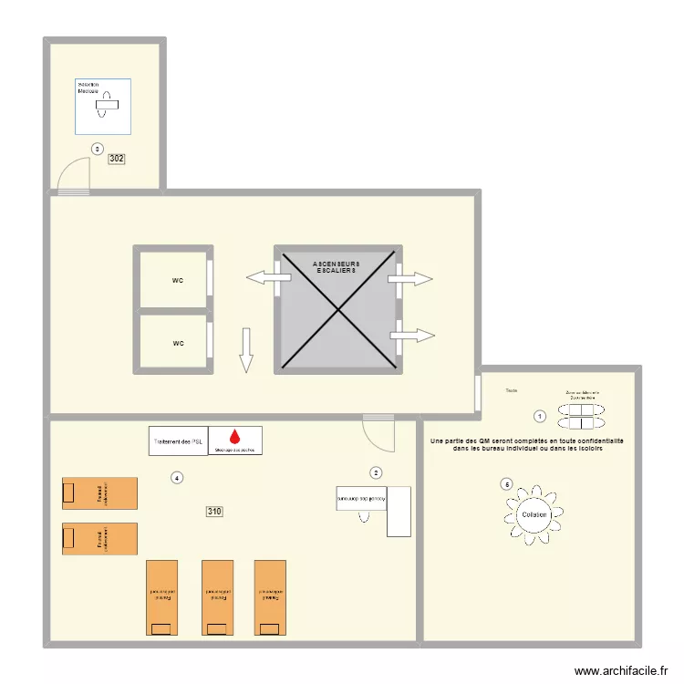 SWCS. Plan de 