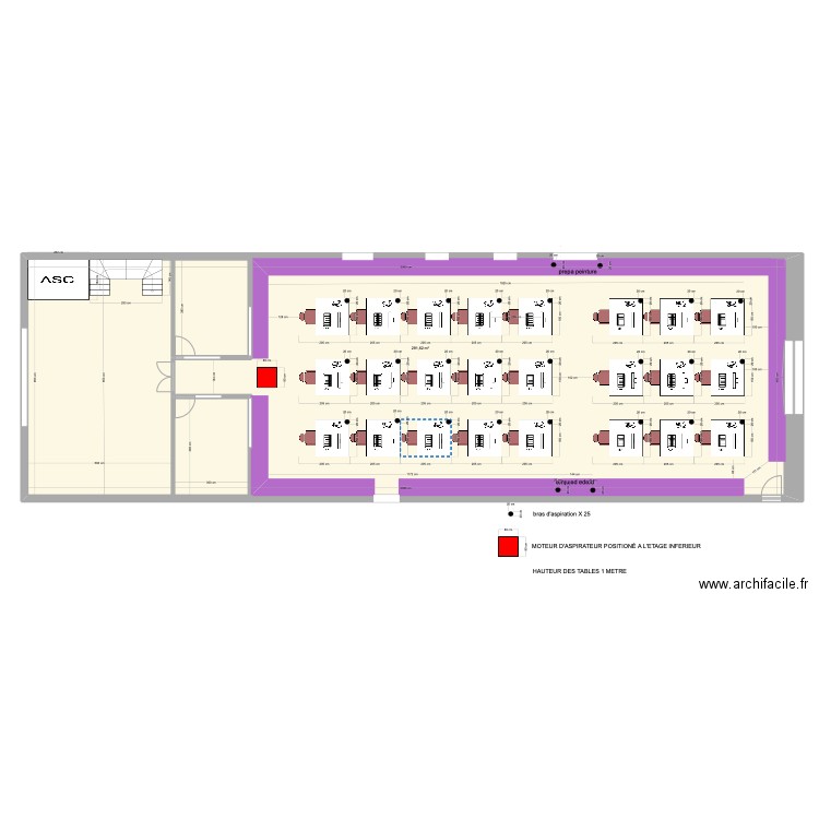 jedyard ASPI. Plan de 1 pièce et 292 m2