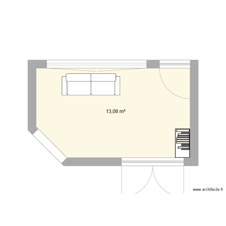 Salon. Plan de 0 pièce et 0 m2