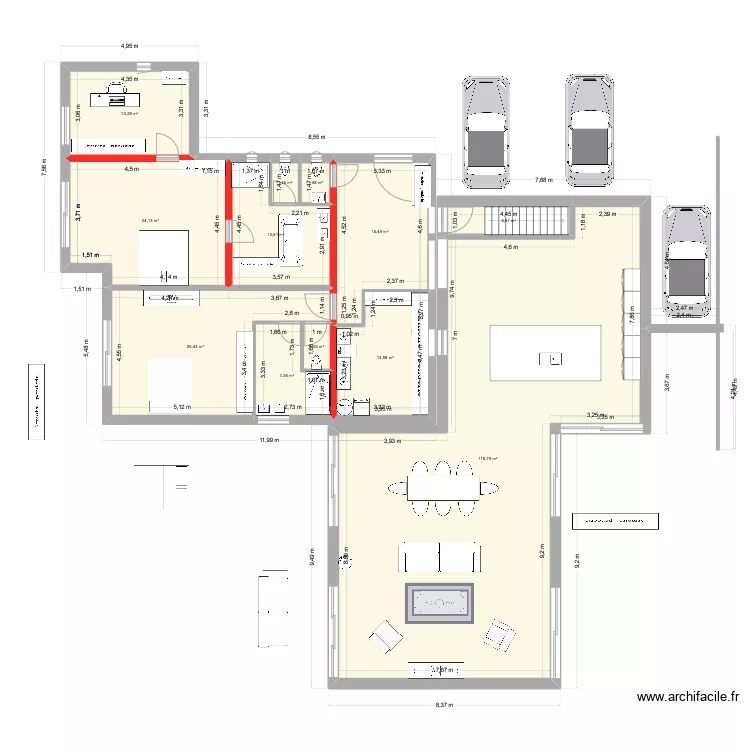 Prejet Resty extension 4. Plan de 