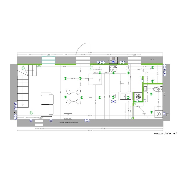 plan maison saint andre 4. Plan de 0 pièce et 0 m2