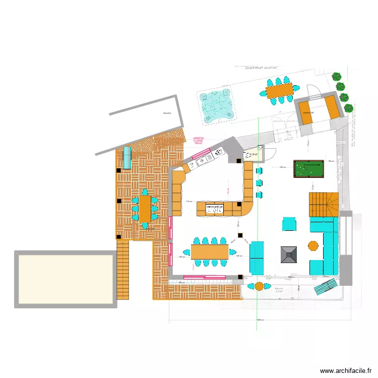 LE CHATELARD HAUT AUGMENTE SAM NV 4. Plan de 