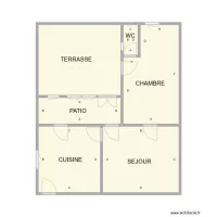 PLAN ETAGE 01 APPART 02 CONGENIE PLB
