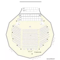 Grande salle concert avec chœurs et 8 musiciens