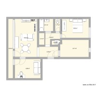 plan appart meublé