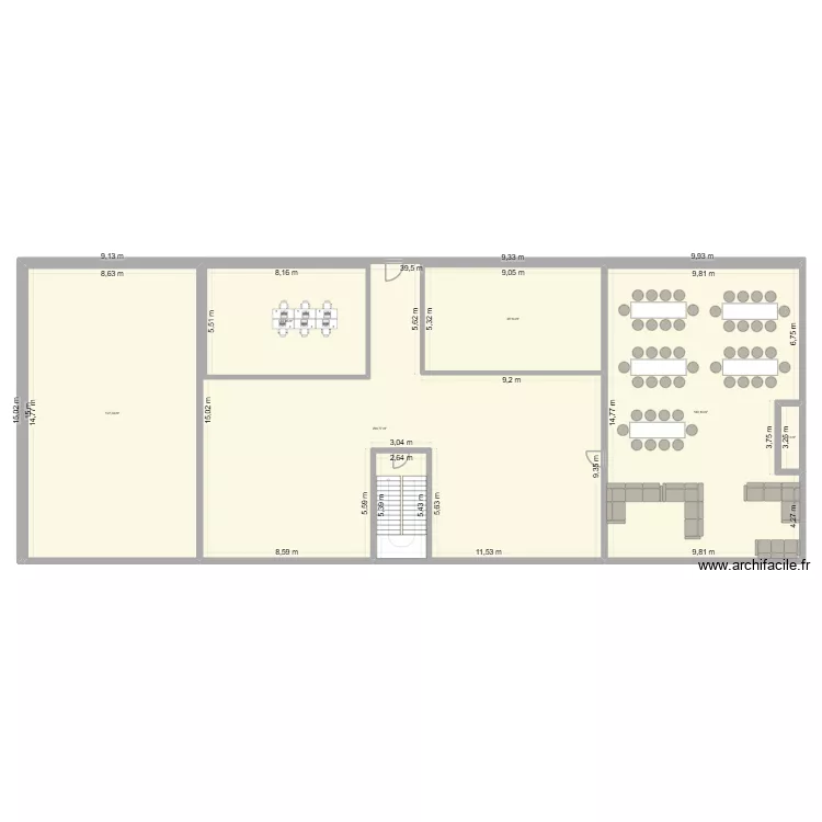 Internat. Plan de 6 Pièces et 614 m² Internat. Plan de 6 Pièces et 614 m²