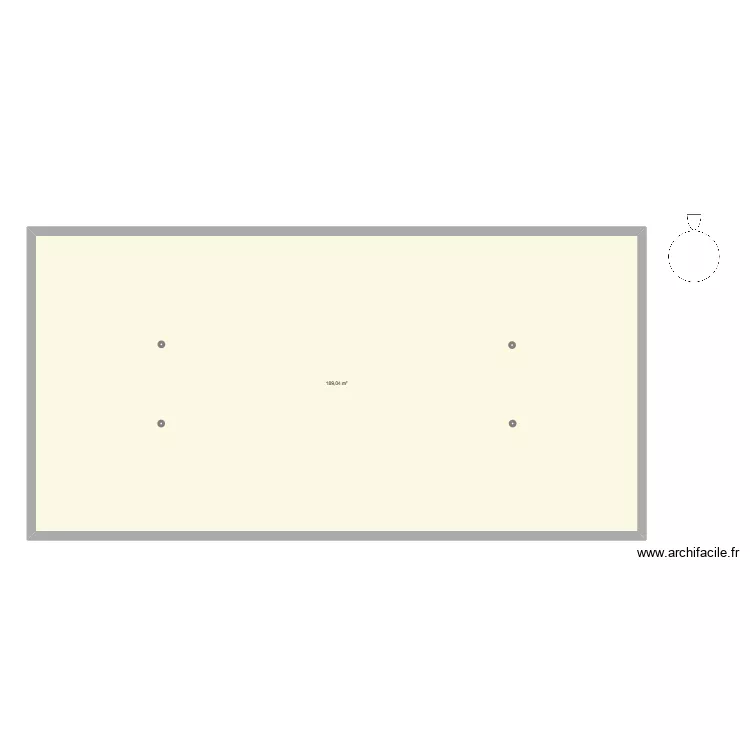 Paer Tree Orangery. Plan de 1 et 189 m² Paer Tree Orangery. Plan de 1 et 189 m²